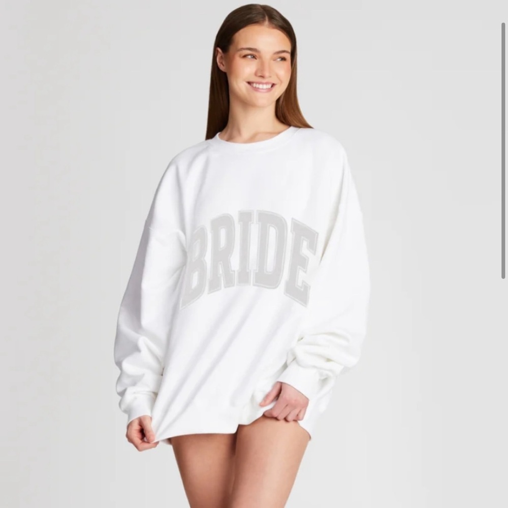The Bar NWT | Bride Varsity Sweatshirt